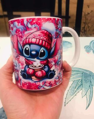 Mug Stitch avec prénom